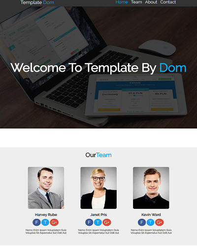 Dom Card Template Javascript projects